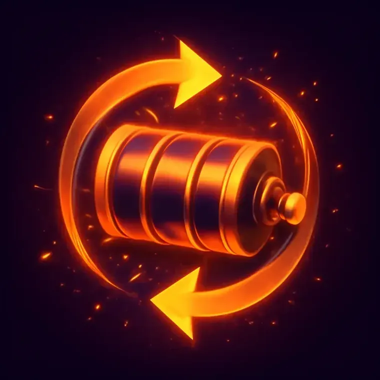 Free spins hos Hit'n'Spin med glødende hjul og spin-pile